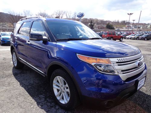 2013 explorer xlt 3.5l v6 4wd my touch rear camera 3rd row dual moonroof video
