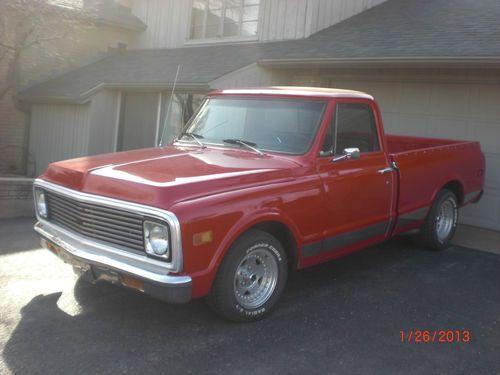 1972 c-10 shortbed fuel injected
