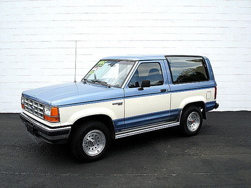 1989 ford bronco ii xlt sport utility 2-door 2.9l