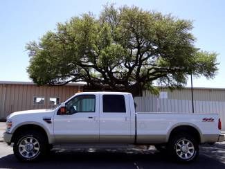 White king ranch crew long bed 6.4l v8 4x4 navigation heated seats satellite