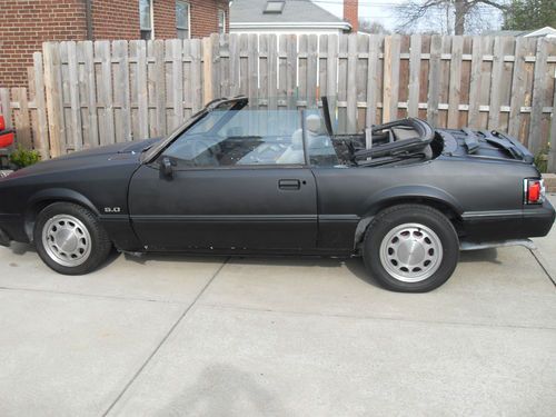 1987 mustang convertible project car