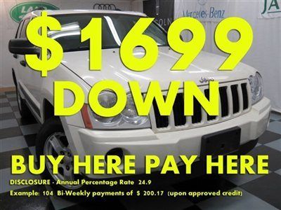 2006(06)grand cherokee we finance bad credit! buy here pay here low down $1699