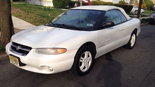 1997 chrysler sebring jxi convertible 2-door 2.5l