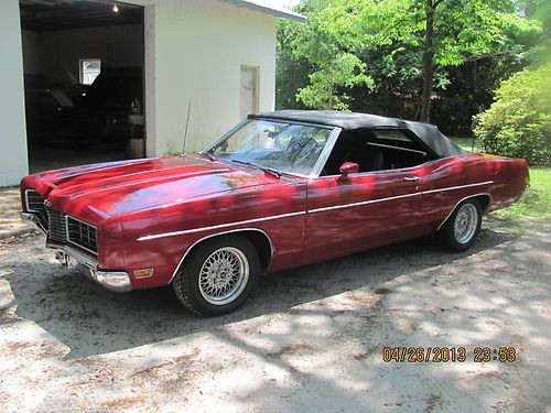 For sale 1970 ford xl convertible