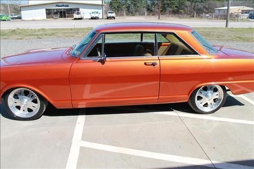 63 restored chevy v-8 manual 750 miles