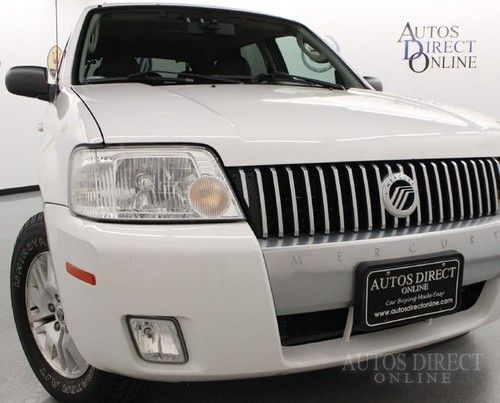We finance 2007 mercury mariner premier 4wd 1 owner clean carfax mroof htsts 6cd