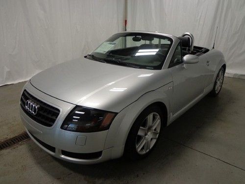 2004 audi tt convertiable low miles leather clean carfax