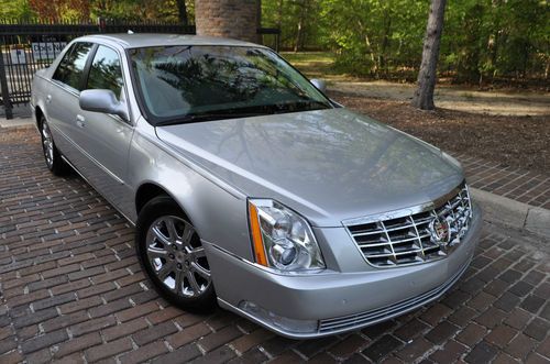 2009 cadillac dts platinum /no reserve.leather/heated/onstar/xenons/rebuilt