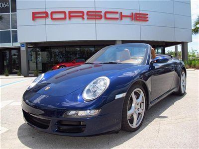 2006 porsche 911 cabriolet. lapis/natural leather. 6 speed. call 239.225.7601!!!