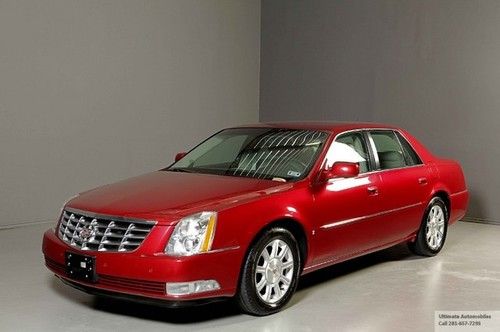 2008 cadillac dts leather heated cooled seats remote start wood pdc xenons !