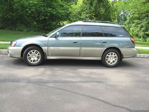 Subaru outback wagon, ll bean, 2001, nav, leather, low miles, awd, automatic
