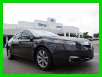 12 gray automatic 3.5l v6 t l-3.5 sedan *power  heated leather seats *one owner