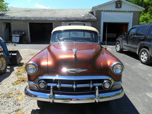 1953 chevy 210 sedan delux coup