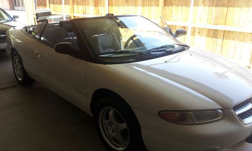 1998 chrysler sebring jxi convertible loaded w/extras