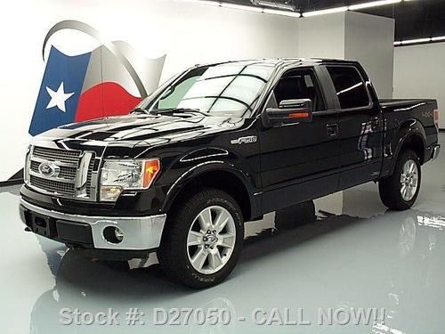 2012 ford f150 lariat crew 4x4 leather nav rear cam 15k texas direct auto