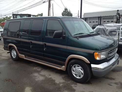 1999 ford e150 conversion van salvage wrecked 60k original miles custom van