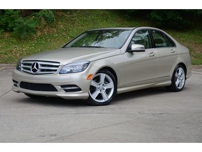 Clean carfax!! 2011 c300 sport, bluetooth, in dash cd &amp; ipod port, sport package