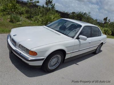 Florida  2000 bmw 740il premium package clean carfax  navigation heated seats lo