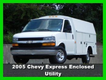 2005 chevy express enclosed utility 2wd 6.0l vortec gas knapheide kuv chevrolet