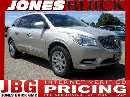 New 2014 buick enclave leather group msrp $44890 champagne silver metallic