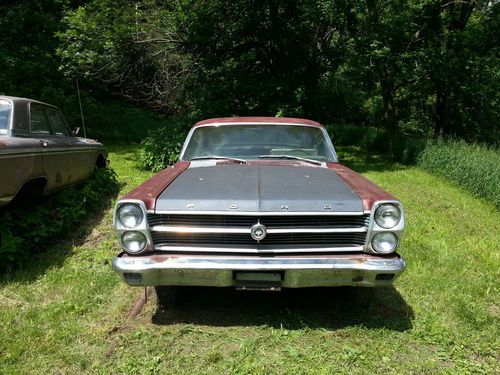 1966 Fairlane GT 390 4 speed project RARE color, image 10