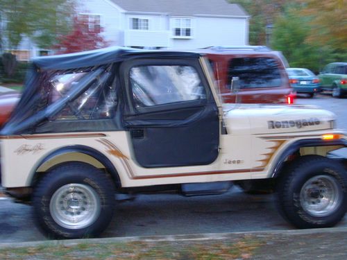 1984 jeep cj7 renegade sport utility 2-door 4.2l