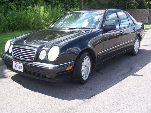 1997 mercedes benz e320 3.2 black on black