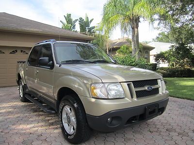 02 ford explorer sport trac 2wd sunroof pioneer 6disc 1 fl owner immaculate mint