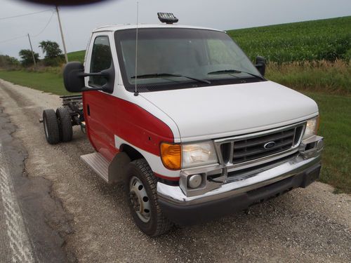Ford e-450 2006 6.0 turbo diesel powerstroke cutaway chassis