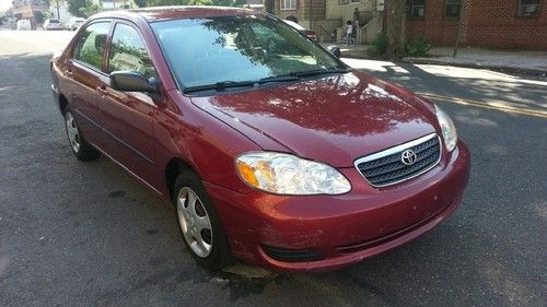 2007 toyota corolla 5speed manual no reserve absolute sale