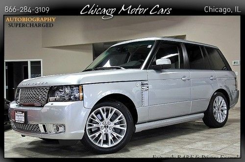 2012 land rover range rover autobiography package $125 + msrp supercharged wow$$