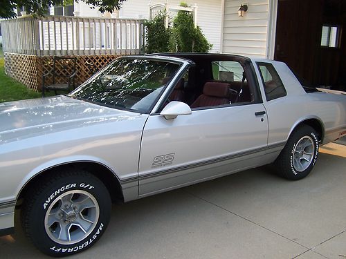 Buy Used Rare 1987 Chevy Monte Carlo Ss Aerocoupe With T Top