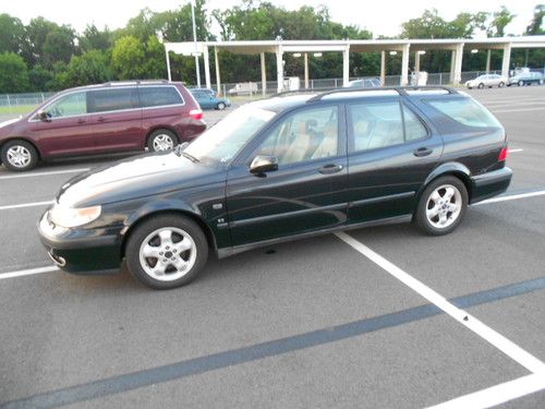2001 saab 9-5 wagon,v-6,all power,leather,roof,reliable winter ready,no reserve!