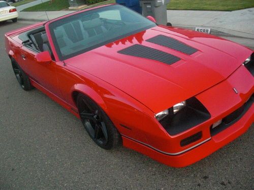 Buy Used 1989 Chevy Camaro Iroc Z 28 Nice California Car