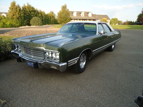 1973 chrysler new yorker brougham hardtop 4-door 7.2l