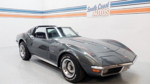 1970 corvette 350 v8 numbers matching air conditioning power steering 75k miles