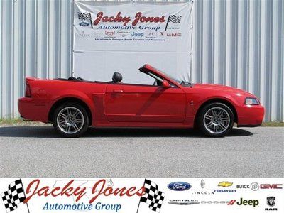 Svt cobra 10th anniversary leather convertible supercharged original unmolested