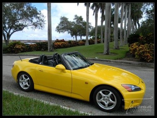 01 s2000 convertible, clean carfax, leather, sport wheels, infinity sound system