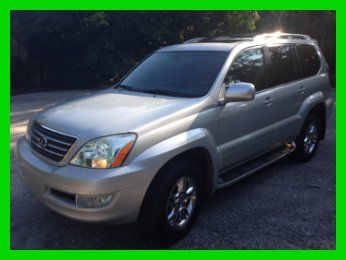 2003 used gx470 gx navigation 3rd row 4x4 wholesale no reserve tow pkg leather