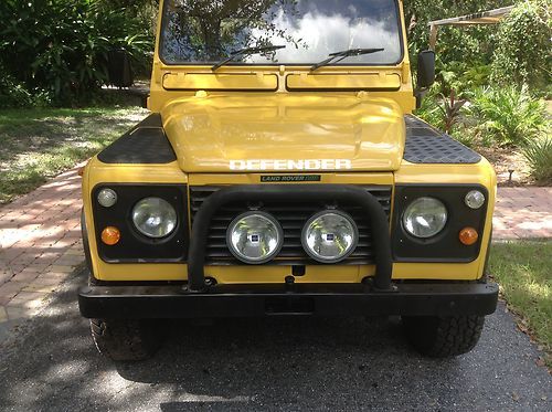 Land rover defender 110 v8 with only 71000 original miles. excellent rust free