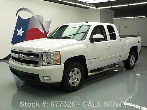 2007 chevy silverado ext cab z71 4x4 navigation 61k mi texas direct auto