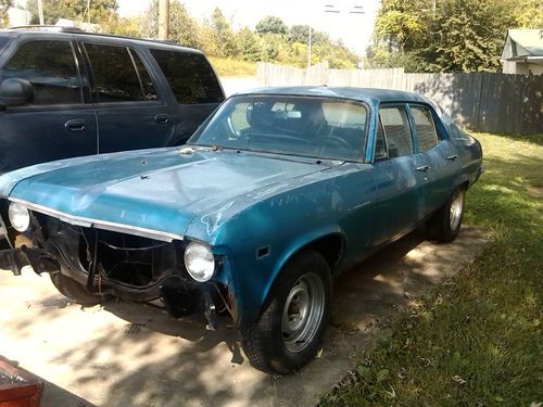 1969 chevrolet nova,4 door sedan