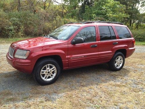 No reserve! 2004 jeep grand cherokee 4x4 special edition! engine taps ~ 194k