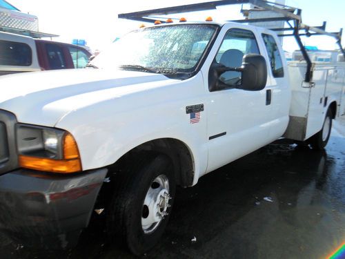 White ford f350 turbocharged diesel 7.3