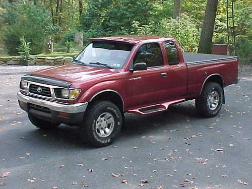 1996 toyota tacoma lx, 4x4, xtra cab, 2.7l 4 cylinder, automatic