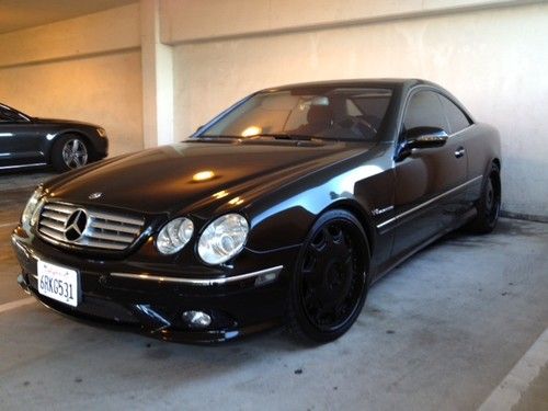 2005 cl55 amg black on black - excellent condition