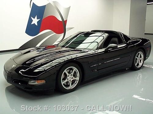 2003 chevy corvette 5.7l v8 6-speed leather hud 9k mi!! texas direct auto