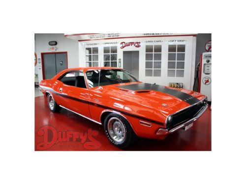 1970 dodge challenger rt 440 6 pack hemi orange