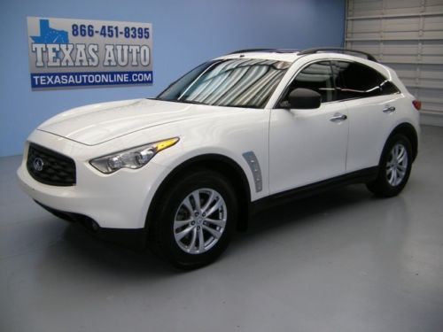 We finance!!!  2010 infiniti fx35 awd roof heated/cooled leather bose texas auto