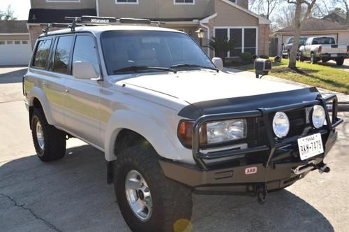 1992 toyota land cruiser base sport utility 4-door 4.0l with carfax
